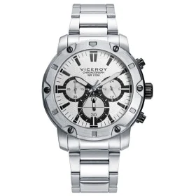 Reloj Hombre Viceroy 401275-87 Plateado (Ø 44 mm) de Viceroy, Relojes de pulsera - Ref: S7278558, Precio: 135,58 €, Descuento: %