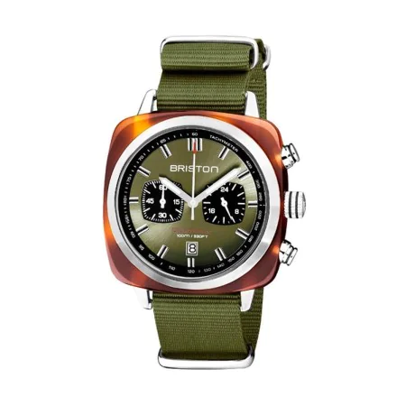 Men's Watch Briston 20142.SA.TS.26.NOL Green by Briston, Wrist Watches - Ref: S7280015, Price: 362,84 €, Discount: %