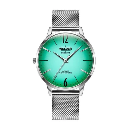 Men's Watch Welder WRS406 Green Silver by Welder, Wrist Watches - Ref: S7280236, Price: 153,23 €, Discount: %