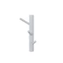 Wall mounted coat hanger Alexandra House Living White Wood Rubber wood 13 x 9 x 30 cm by Alexandra House Living, Wall Coat Ra...