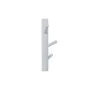 Appendiabiti da parete Alexandra House Living Bianco Legno Legno d'albero della gomma 13 x 9 x 30 cm di Alexandra House Livin...