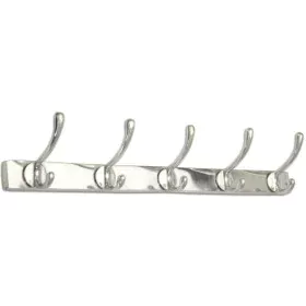 Wall mounted coat hanger Alexandra House Living Aluminium 51 x 9 x 12 cm by Alexandra House Living, Wall Coat Racks - Ref: D1...