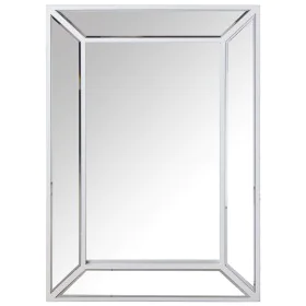 Wall mirror Alexandra House Living White Wood Rectangular 7 x 57 x 84 cm by Alexandra House Living, Wall-Mounted Mirrors - Re...