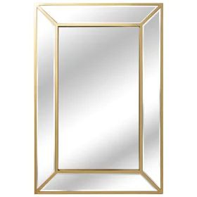 Wall mirror Alexandra House Living Golden Wood Rectangular 7 x 57 x 85 cm by Alexandra House Living, Wall-Mounted Mirrors - R...