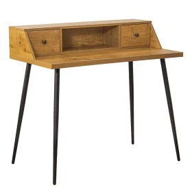 Mesa de Escritorio con Cajones Alexandra House Living Natural Metal 100 x 57 x 93 cm de Alexandra House Living, Escritorios y...