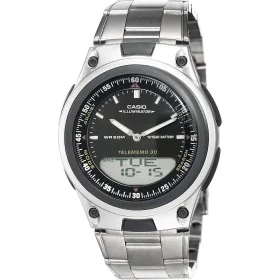 Reloj Hombre Casio Negro Plateado (Ø 40 mm) de Casio, Relojes de pulsera - Ref: S7285538, Precio: 82,17 €, Descuento: %