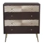 Cassettiera Alexandra House Living Dorato Legno 80 x 40 x 86 cm di Alexandra House Living, Comò e cassettiere - Rif: D1624630...