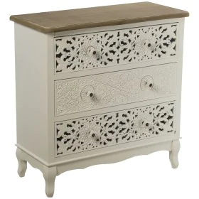 Chest of drawers Alexandra House Living White Wood 75 x 34 x 76 cm by Alexandra House Living, Chest of Drawers - Ref: D162463...