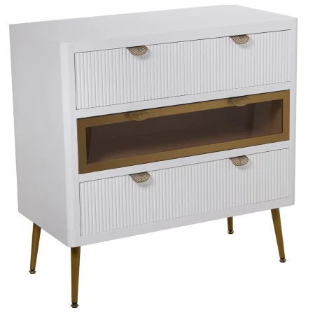 Chest of drawers Alexandra House Living White Wood 80 x 40 x 80 cm by Alexandra House Living, Chest of Drawers - Ref: D162465...