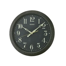 Wall Clock Seiko QXA815K Black Plastic by Seiko, Wall Clocks - Ref: S7286696, Price: 154,38 €, Discount: %