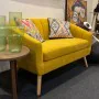 Sofa Alexandra House Living Mustard 127 x 73 x 76 cm by Alexandra House Living, Sofas & Couches - Ref: D1624864, Price: 345,2...