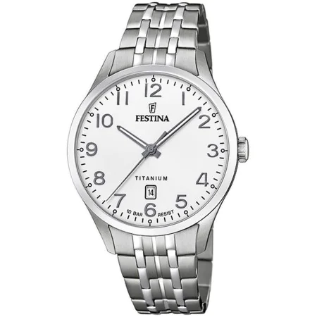 Relógio masculino Festina F20466/1 Prateado (Ø 40 mm) de Festina, Relógios com braselete - Ref: S7287619, Preço: 149,19 €, De...