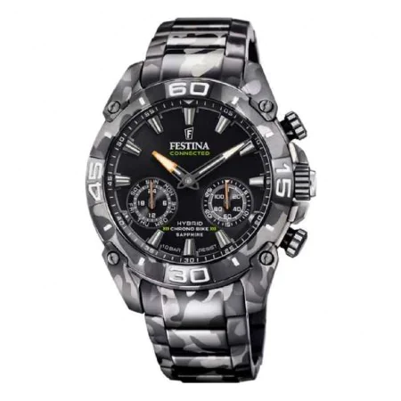 Relógio masculino Festina F20545/1 Preto Cinzento de Festina, Relógios com braselete - Ref: S7287621, Preço: 372,60 €, Descon...