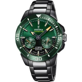 Montre Homme Festina F20646/1 Noir Vert de Festina, Montres bracelet - Réf : S7287625, Prix : 372,60 €, Remise : %