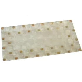 Centerpiece Alexandra House Living Natural Mother of pearl 2 x 19 x 37 cm by Alexandra House Living, Ornaments - Ref: D162498...