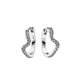 Ladies' Earrings Pandora 292545C01 Stainless steel Sterling silver 925 by Pandora, Earrings - Ref: S7288980, Price: 98,89 €, ...