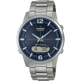 Men's Watch Casio LINEAGE Multi Band 6 Tough Solar Silver (Ø 40 mm) by Casio, Wrist Watches - Ref: S7289214, Price: 240,35 €,...