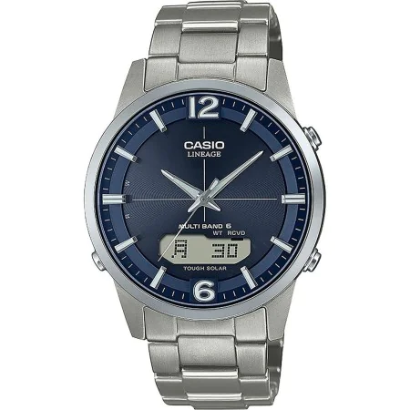 Orologio Uomo Casio LINEAGE Multi Band 6 Tough Solar Argentato (Ø 40 mm) di Casio, Orologi da polso - Rif: S7289214, Prezzo: ...