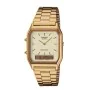 Unisex Watch Casio COLLECTION ANA-DIGIT Golden by Casio, Wrist Watches - Ref: S7289254, Price: 92,48 €, Discount: %