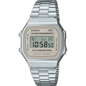 Relógio unissexo Casio VINTAGE ICONIC Prateado (Ø 39 mm) de Casio, Relógios com braselete - Ref: S7289309, Preço: 62,11 €, De...