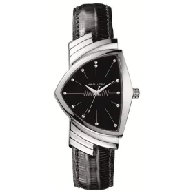 Men's Watch Hamilton VENTURA SS BLACK DIAL - BLACK LEATHER STRAP by Hamilton, Wrist Watches - Ref: S7289381, Price: 935,72 €,...