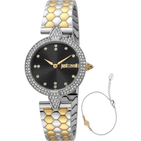 Relógio feminino Just Cavalli GLAM CHIC (Ø 30 mm) de Just Cavalli, Relógios com braselete - Ref: S7289447, Preço: 148,67 €, D...