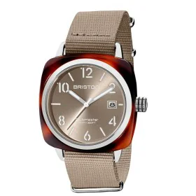 Men's Watch Briston 23240.SA.T.30.NT Brown by Briston, Wrist Watches - Ref: S7289491, Price: 228,90 €, Discount: %