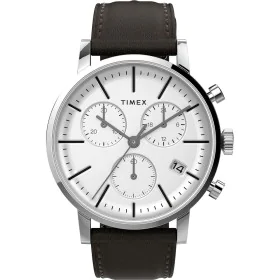 Montre Homme Timex MIDTOWN Noir (Ø 40 mm) de Timex, Montres bracelet - Réf : S7289529, Prix : 113,34 €, Remise : %