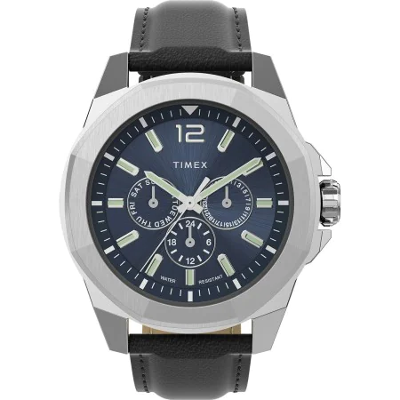 Relógio masculino Timex ESSEX AVENUE Preto (Ø 44 mm) de Timex, Relógios com braselete - Ref: S7289531, Preço: 80,85 €, Descon...