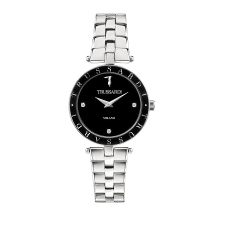 Relógio masculino Trussardi R2453145506 Preto (Ø 34 mm) de Trussardi, Relógios com braselete - Ref: S7289596, Preço: 139,08 €...