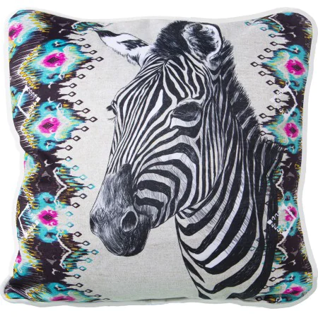 Cushion Alexandra House Living Venecia Multicolour Textile 45 x 45 cm by Alexandra House Living, Cushions - Ref: D1625738, Pr...