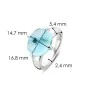 Anello Donna Ti Sento 12117WB/56 16 di Ti Sento, Anelli - Rif: S7290977, Prezzo: 77,82 €, Sconto: %