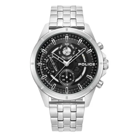 Men's Watch Police PEWJK0004605 Black Silver by Police, Wrist Watches - Ref: S7291296, Price: 257,68 €, Discount: %