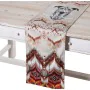 Table Runner Alexandra House Living Grey Orange Textile 180 x 30 cm Velvet Dog by Alexandra House Living, Table Runners - Ref...