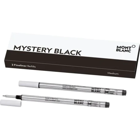 Caneta sobresselente Montblanc 128246 Preto (2 Unidades) de Montblanc, Recargas para canetas - Ref: S7291876, Preço: 41,39 €,...