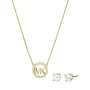 Ensemble Collier et Boucles d'oreille Femmes Michael Kors MKC1260AN de Michael Kors, Parures - Réf : S7292664, Prix : 199,12 ...