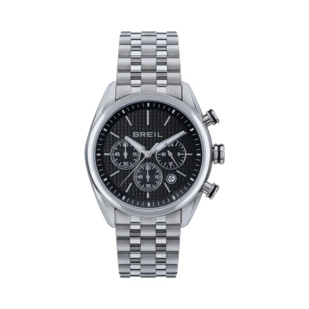 Reloj Hombre Breil TW1986 Negro Plateado (Ø 43 mm) de Breil, Relojes de pulsera - Ref: S7292885, Precio: 181,14 €, Descuento: %