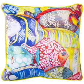 Coussin Alexandra House Living Multicouleur Textile 45 x 45 cm de Alexandra House Living, Coussins - Réf : D1625851, Prix : 2...