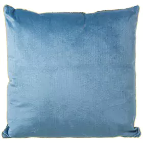 Cushion Alexandra House Living Blue Golden Textile 45 x 45 cm by Alexandra House Living, Cushions - Ref: D1625857, Price: 19,...