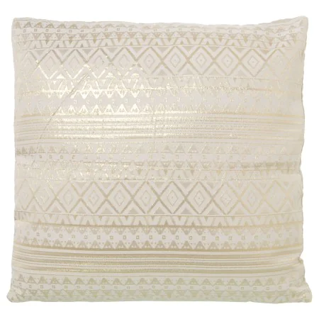 Cojín Alexandra House Living Dorado Textil 45 x 45 cm de Alexandra House Living, Cojines - Ref: D1625909, Precio: 17,15 €, De...