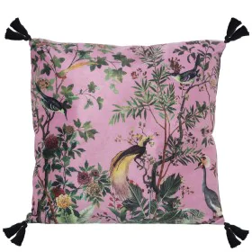 Cushion Alexandra House Living Pink Textile 45 x 45 cm by Alexandra House Living, Cushions - Ref: D1625923, Price: 19,09 €, D...