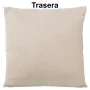 Coussin Alexandra House Living Crème Textile 43 x 43 cm de Alexandra House Living, Coussins - Réf : D1625931, Prix : 18,95 €,...