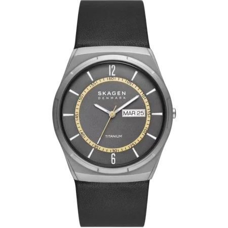 Montre Homme Skagen MELBYE TITANIUM (Ø 43 mm) de Skagen, Montres bracelet - Réf : S7293991, Prix : 148,62 €, Remise : %