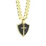 Collier Homme Guess JUMN04019JWYGBKT-U Croix de Guess, Colliers - Réf : S7294530, Prix : 89,53 €, Remise : %