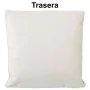 Almofada Alexandra House Living Creme Têxtil 43 x 43 cm de Alexandra House Living, Almofadas - Ref: D1625968, Preço: 19,09 €,...