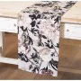 Chemin de Table Alexandra House Living Gris Textile 33 x 180 cm Coton Floral de Alexandra House Living, Chemin de table - Réf...