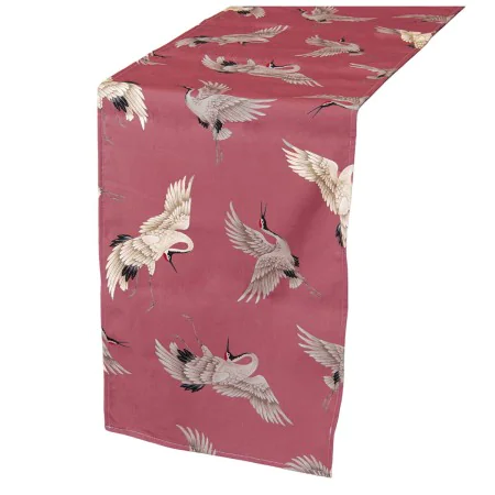 Table Runner Alexandra House Living Pink Textile 33 x 180 cm Cotton Heron by Alexandra House Living, Table Runners - Ref: D16...