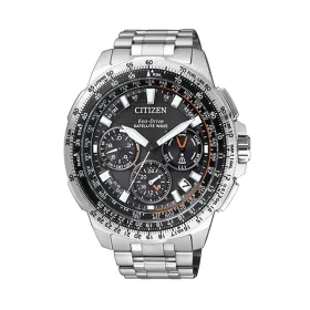 Montre Homme Citizen CC9020-54E (Ø 47 mm) Noir Argenté de Citizen, Montres bracelet - Réf : S7295013, Prix : 1,00 €, Remise : %