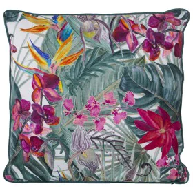 Cushion Alexandra House Living Velvet Textile 45 x 45 cm by Alexandra House Living, Cushions - Ref: D1625984, Price: 18,13 €,...