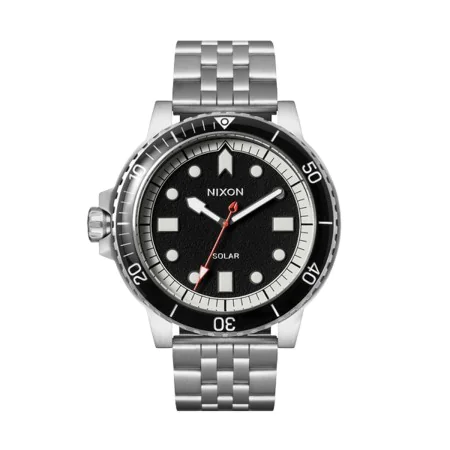 Montre Homme Nixon A1402-5233 Noir Argenté de Nixon, Montres bracelet - Réf : S7295306, Prix : 301,01 €, Remise : %